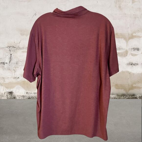 G.H. Bass & Co Men's Polo Burnt Orange Size Large - Picture 2 of 5